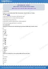 Đề thi học kì 1 Tiếng Anh 9 iLearn Smart World - Đề số 7